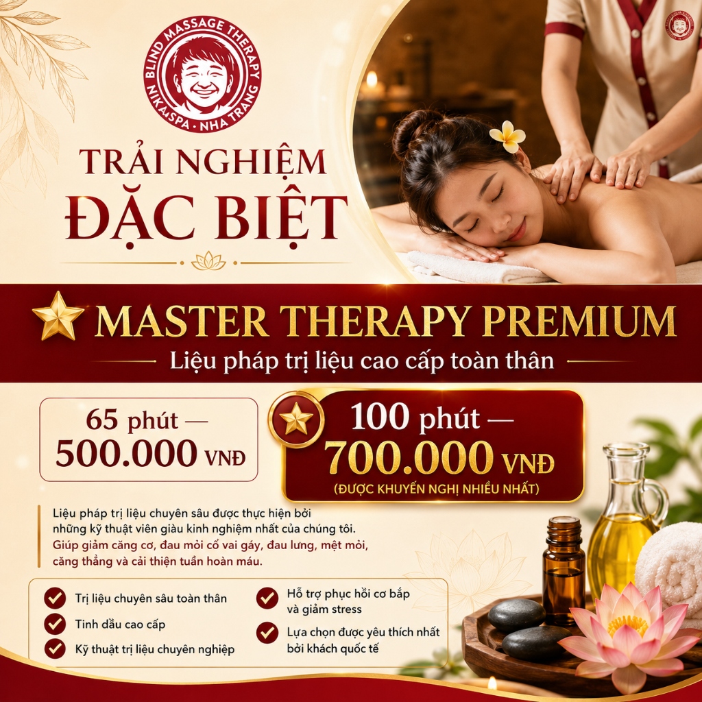 Bảng giá Master Therapy Premium